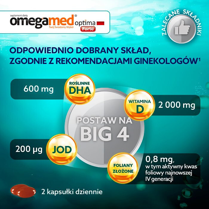 Omegamed Optima Forte 60 kapsułek