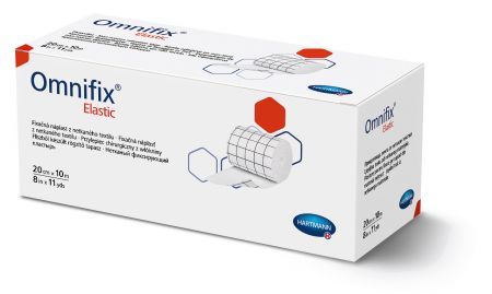 OMNIFIX Plaster elastyczny z włókniny 10m x 20cm 1 szt.