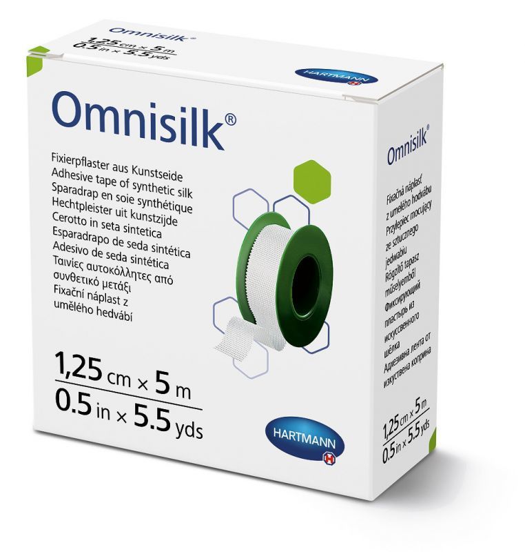 OMNISILK HOSPITAL Plaster 5m x 1,25cm 1 szt.