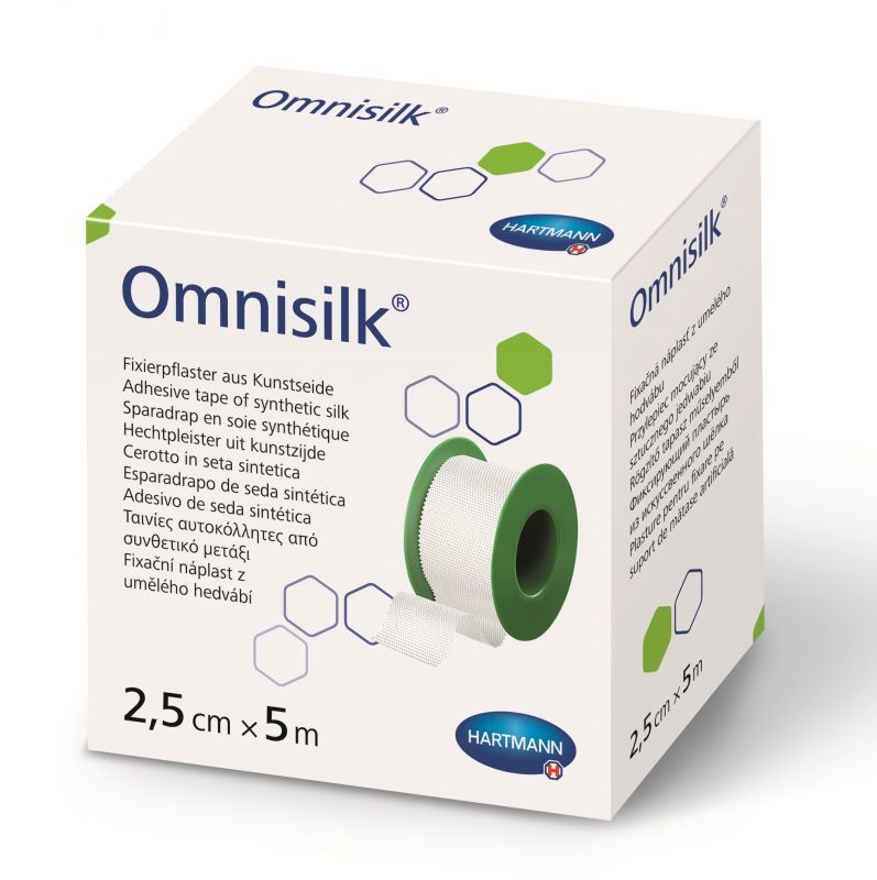 OMNISILK HOSPITAL Plaster 5m x 2,5cm 1 szt.