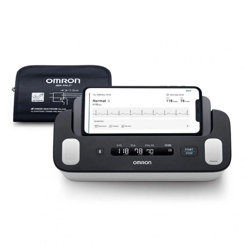 Omron Complete Ciśnieniomierz naramienny i EKG 2w1, 1 szt.