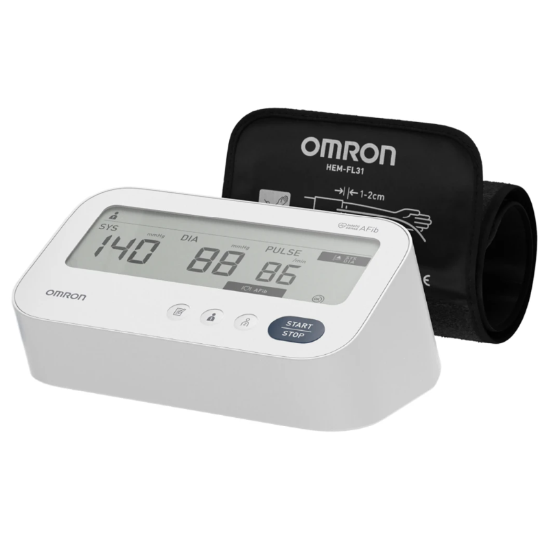 Omron M3 Comfort AFib Ciśnieniomierz automatyczny naramienny, 1 szt. + zasilacz