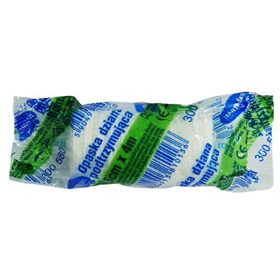 Opaska dziana podtrzymująca 4m x 5cm