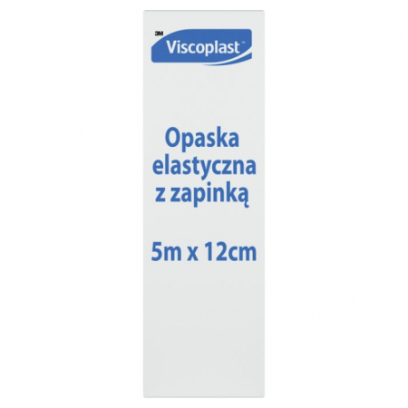 Opaska elastyczna z zapinką 5m x 12cm 1 szt.