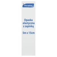 Opaska elastyczna z zapinką 5m x 15cm 1 szt.
