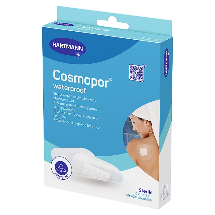 Opatrunek Cosmopor waterproof 10cm x 8cm 5 szt.