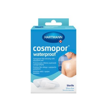 Opatrunek Cosmopor waterproof 7,2cm x 5cm 5 szt.
