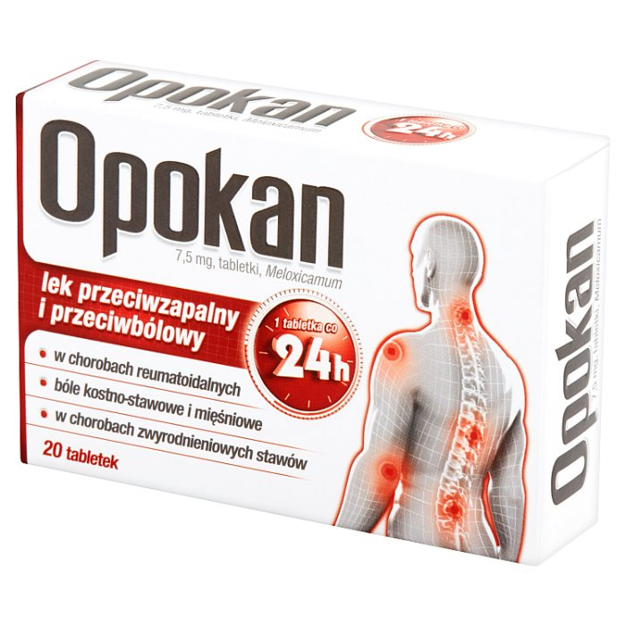 Opokan 7,5 mg 20 tabletek