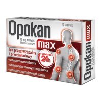 Opokan Max 15 mg tabletki przeciwbólowe i przeciwzapalne, 10 szt.