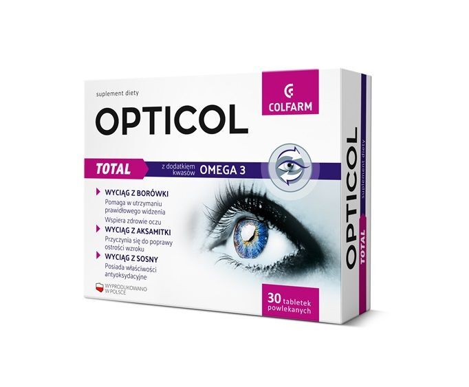 Opticol Total tabletki powlekane, 30 szt.