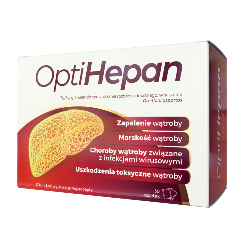 OptiHepan 3g/5g granulat do sporządzania roztworu doustnego saszetki, 30 szt.