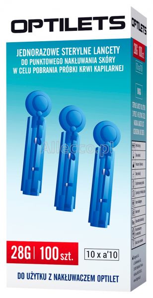 OptiLets Lancety sterylne 100 szt.