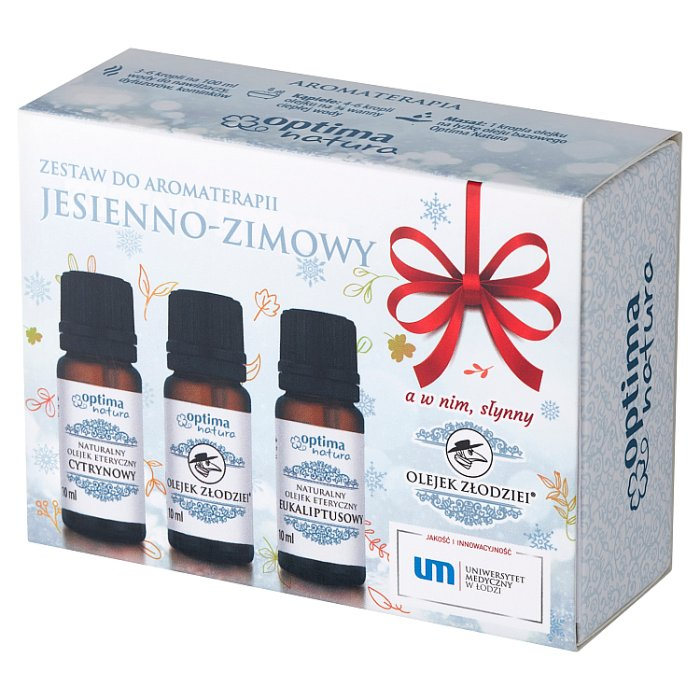 Optima Natura Zestaw Jesienno-Zimowy do aromaterapii, 3 szt. po 10 ml