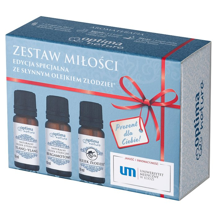 Optima Natura zestaw Miłość olejki eteryczne, 3 x 10 ml