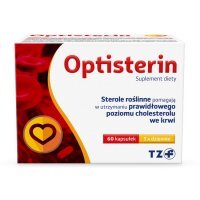 Optisterin kapsułki na cholesterol, 60 szt.