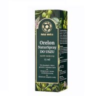 Orelon NaturSpray do uszu na rozpuszczanie i usuwanie woskowiny usznej, 15 ml