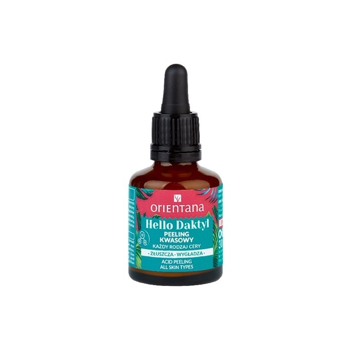 Orientana Hello Daktyl peeling kwasowy do twarzy, 30 ml