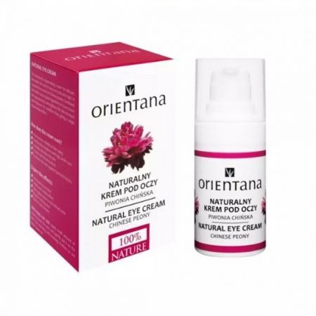 ORIENTANA Naturalny Kompleksowy BIO KREM POD OCZY regenerująco – odmładzający 15 ml