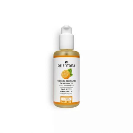 ORIENTANA Olejek do demakijażu twarzy i oczu Złota Pomarańcza 150 ml
