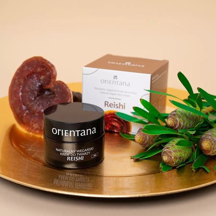 ORIENTANA Reishi Naturalny Wegański Krem na noc 50 ml