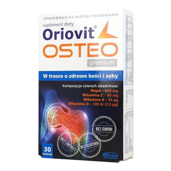 Oriovit Osteo Premium tabletki, 30 szt.