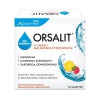 Orsalit dla dorosłych 10 saszetek z proszkiem do sporządzenia roztworu