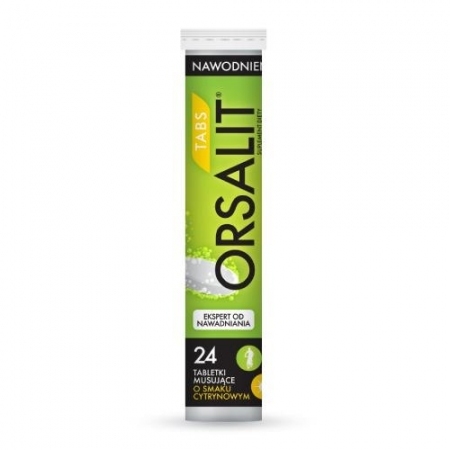 Orsalit Elektrolity tabletki musujące, 24 szt.