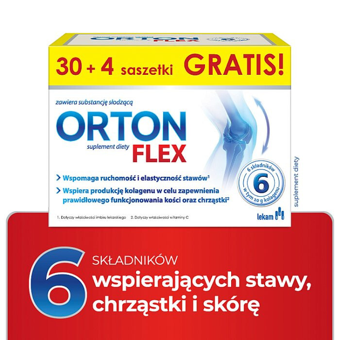 Orton Flex saszetki, 34 szt.