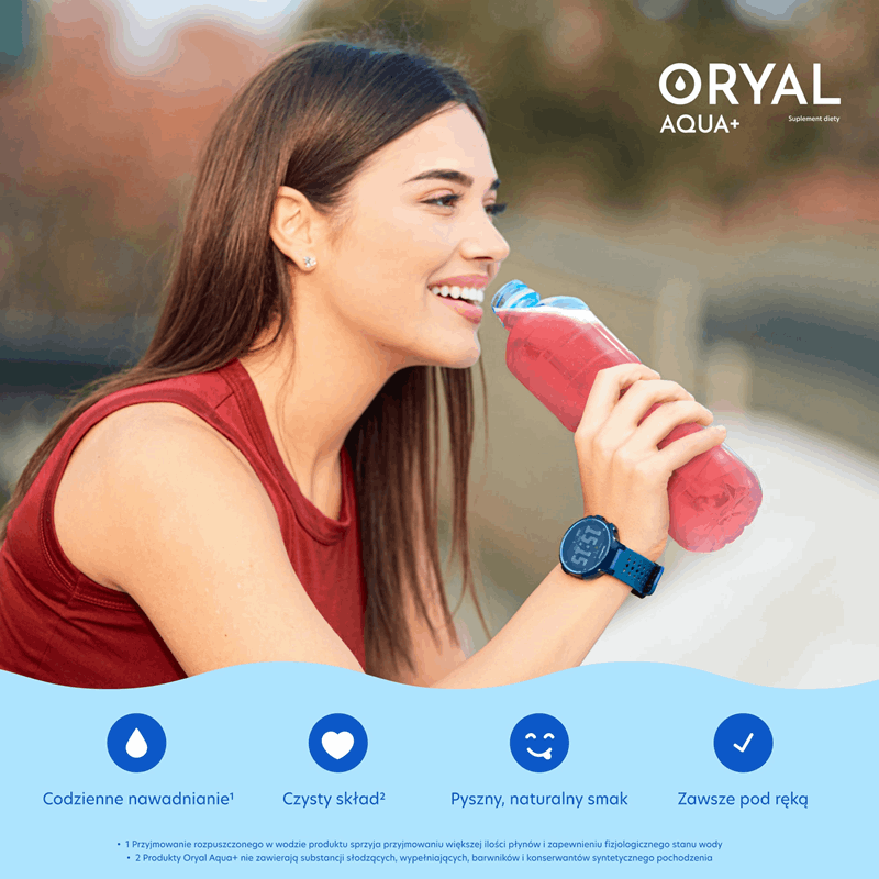 Oryal Aqua+ Mix saszetki, 14 szt.