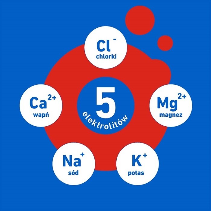 Oryal Max tabletki musujące o smaku malinowym, 15 szt.