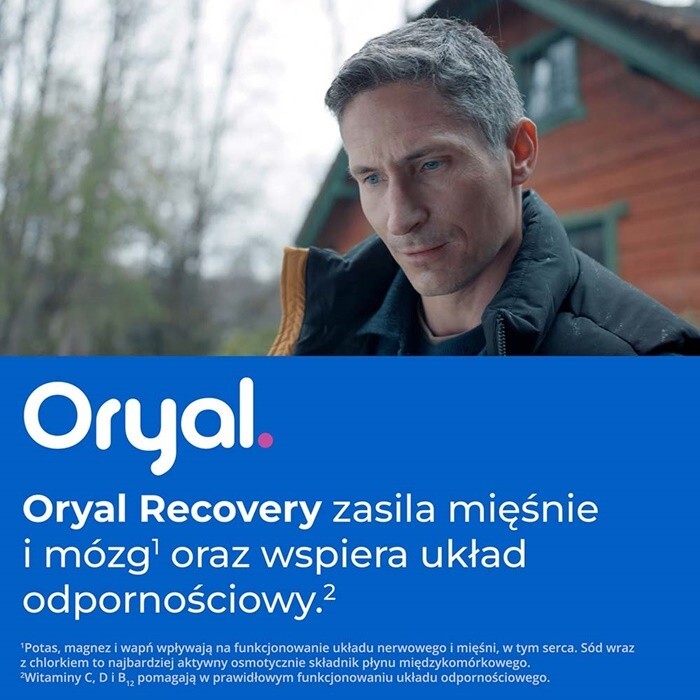 Oryal Recovery (smak owoców leśnych) 16 tabletek musujących