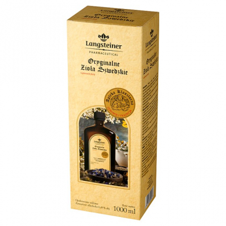 Oryginalne zioła szwedzkie 1000 ml