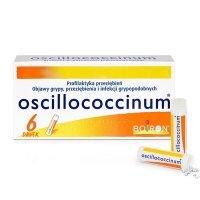Boiron Oscillococcinum granulki na objawy przeziębienia i grypy, 6 dawek