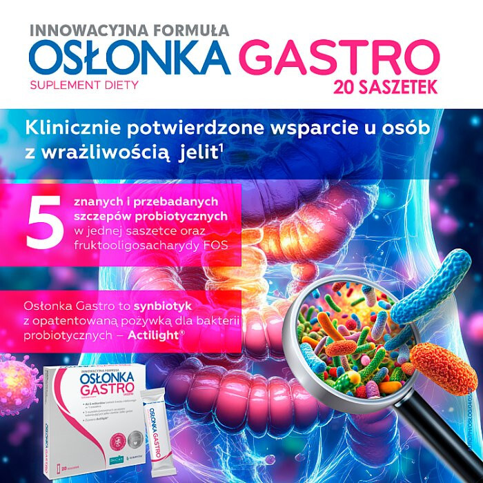 Osłonka Gastro 20 saszetek