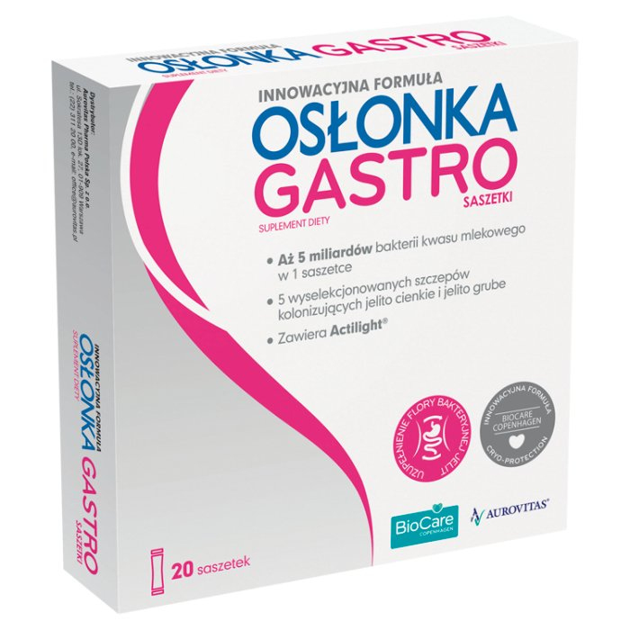 Osłonka Gastro 20 saszetek