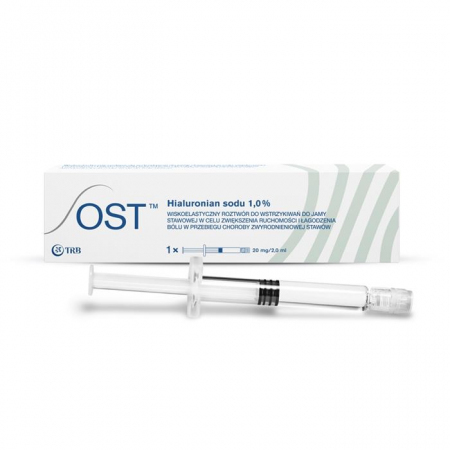 OST 20 mg/2 ml preparat wiskoelastyczny ampułko - strzykawka, 1 szt.