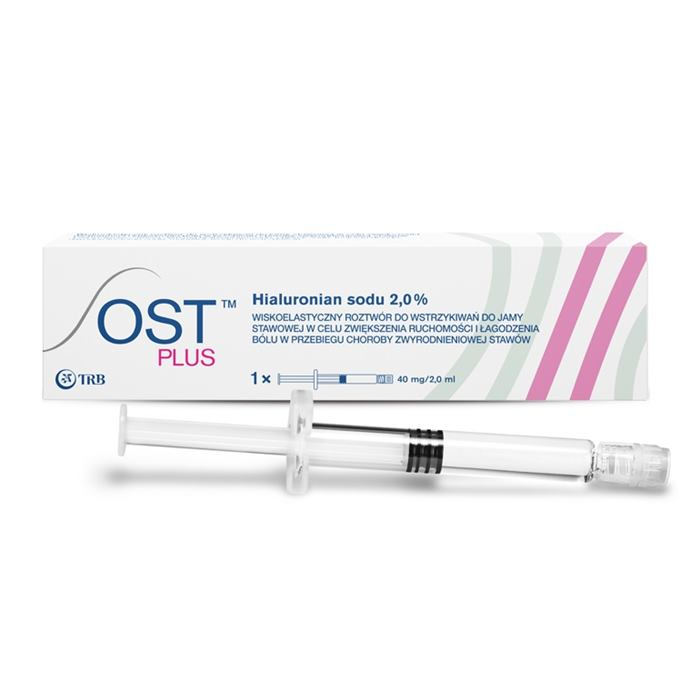 OST Plus 40mg/2ml preparat wiskoelastyczny ampułko - strzykawka, 1 szt.