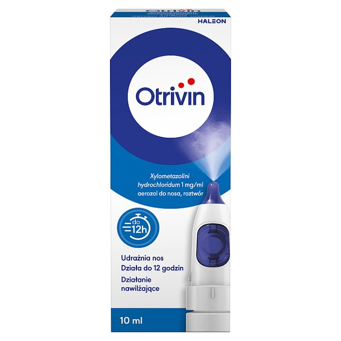 Otrivin 1 mg/ml aerozol do nosa, 10 ml