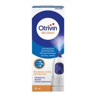 Otrivin dla dzieci 0,5 mg/ml aerozol do nosa, 10 ml