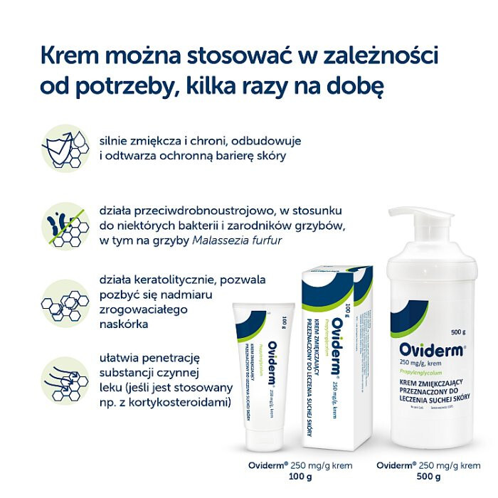 Oviderm krem 250mg/g  100g