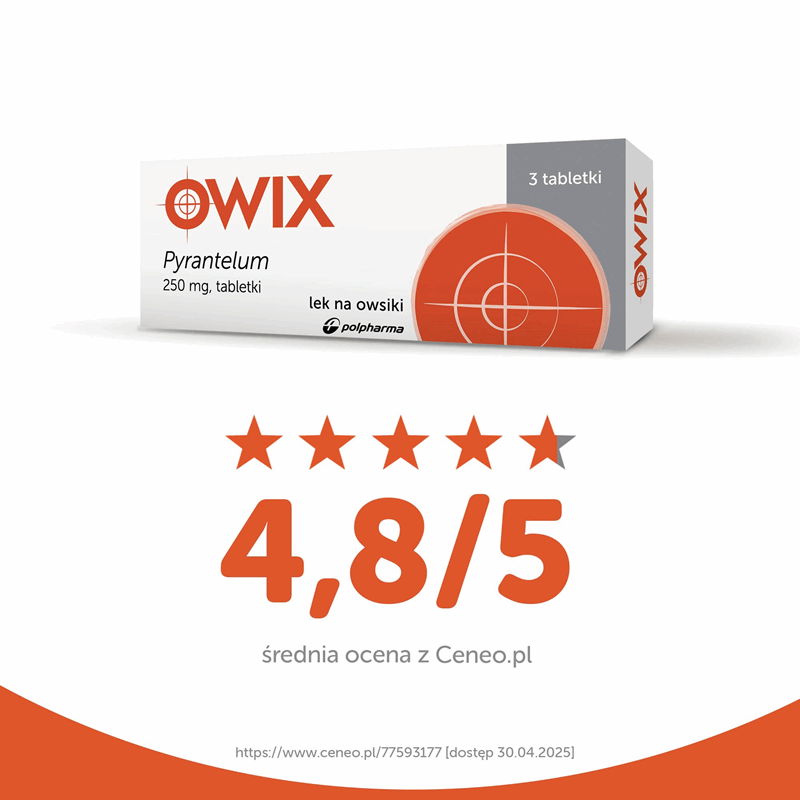 OWIX 250 mg tabletki, 3 szt.