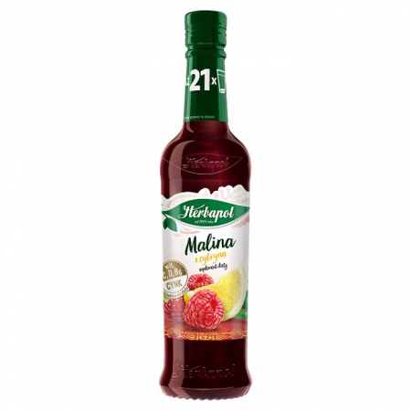 OWOCOWA SPIŻARNIA - Malina z Cytryną 420 ml