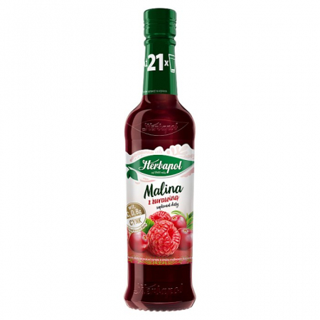 OWOCOWA SPIŻARNIA - Malina z Żurawiną 420 ml