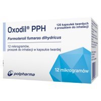 Oxodil PPH 12 mcg 120 kapsułek twardych z proszkiem do inhalacji