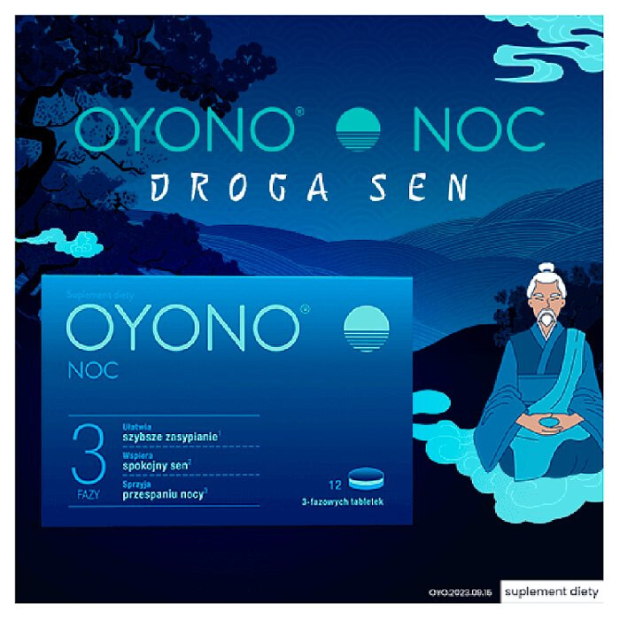 OYONO Noc 12 tabletek