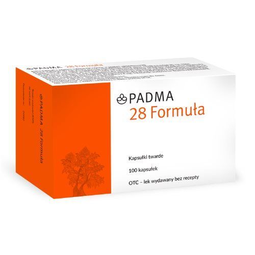 Padma 28 Formuła 100 kapsułek twardych