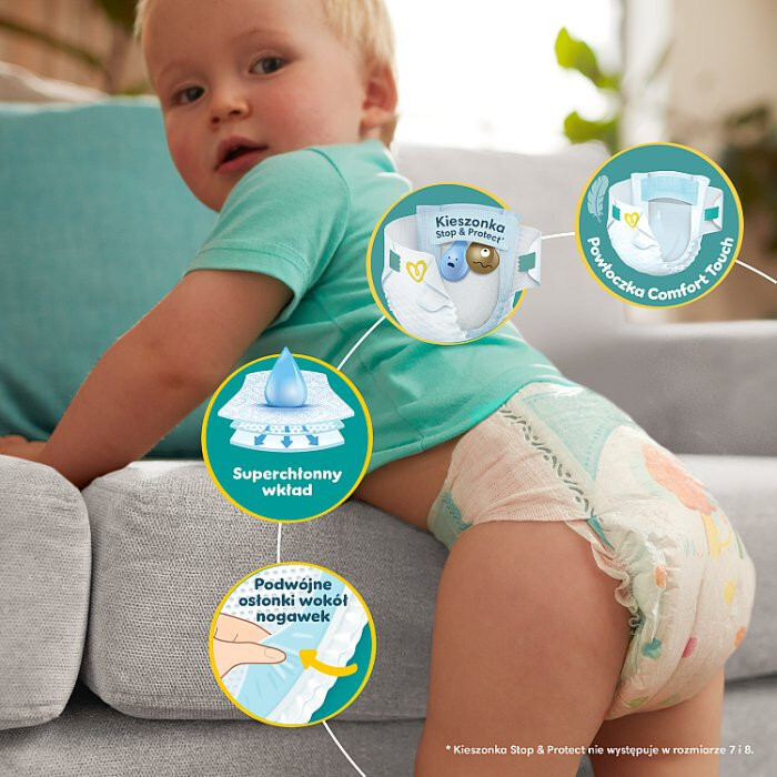 Pampers Active Baby 3 (6-10kg) 208 szt.