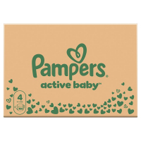 Pampers Active Baby 4 (9-14kg) 180 sztuk
