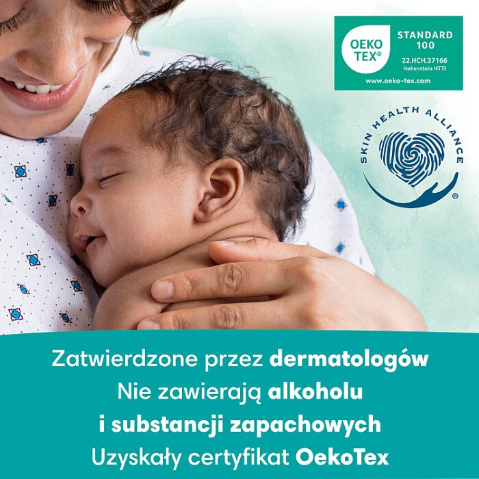 PAMPERS Harmonie Aqua Chusteczki nawilżane 48 szt.