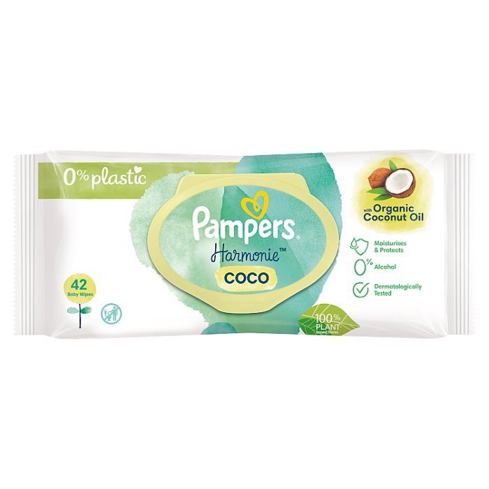 PAMPERS Harmonie Coco Chusteczki nawilżane 42 szt.